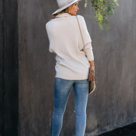 ARCHER Knit Wrap Sweater - Picture 2 of 8